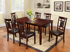 ARAN - 7 PC DINING TABLE SET