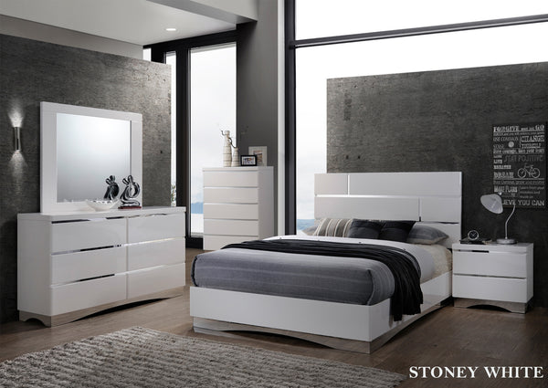 STONEY - 6 PC MINIMALISTIC BEDROOM SET