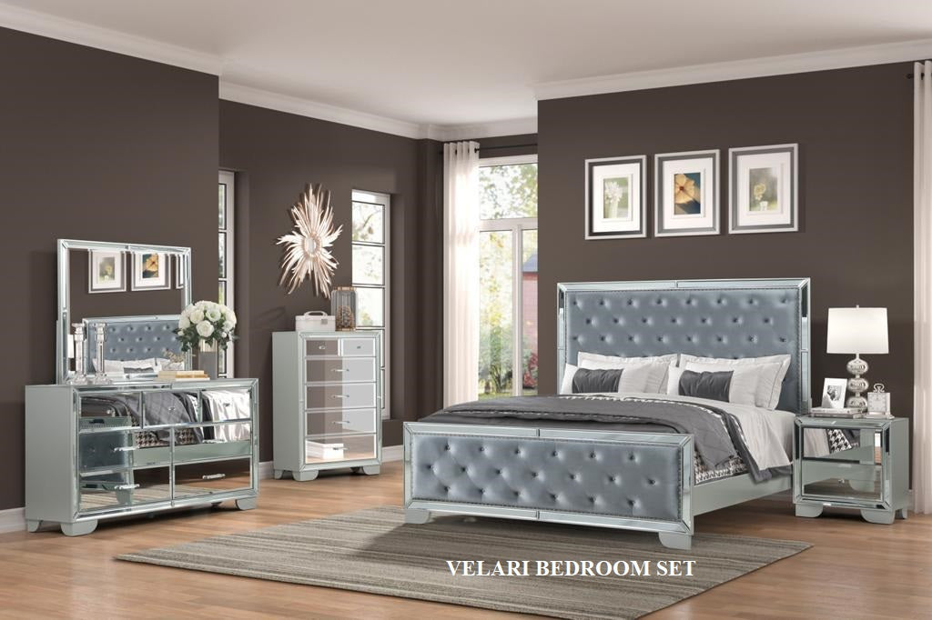 VELARI - 6 PC MODERN BEDROOM SET